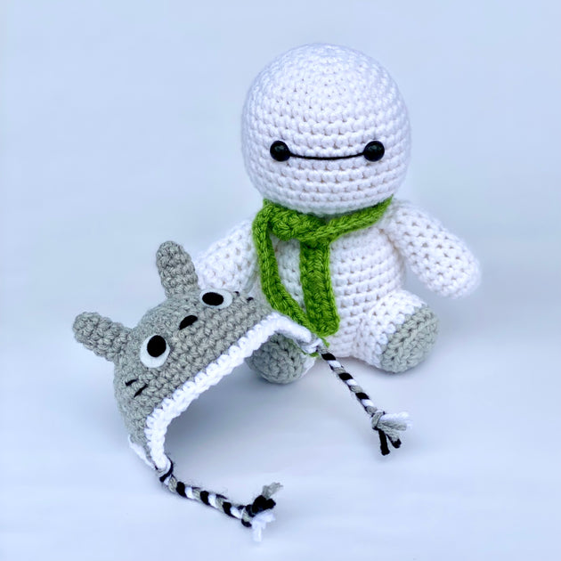 3D Crochet Baymax Made With a Rainbow Loom