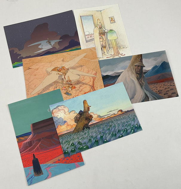 Moebius - Arzak l'Intemporel Postcards (Set of 18) – GiantRobotStore