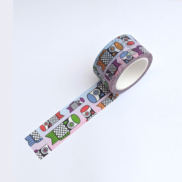 Giant Robot - 25mm Washi Tape Roll (Koinobori - Children's Day) –  GiantRobotStore