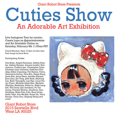 Cuties Show 2025: An Adorable Art Exhibition Begins Feb 8th 11AM Pacific