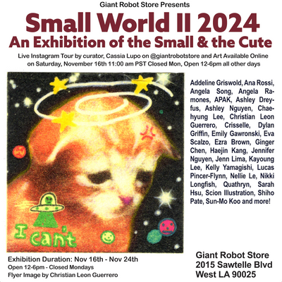 Small World II 2024 - An Exhibition of the Small and the Cute