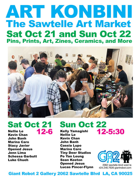 Art Konbini - Art Market - Oct 21 and Oct 22 – GiantRobotStore