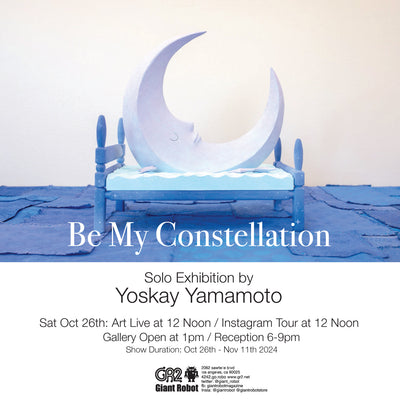 Be My Constellation Solo Exhibition begins Oct 26th. Reception is from 6-9pm