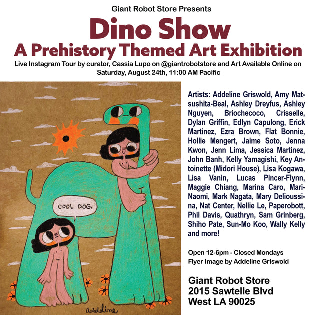 Dino Show Dino Show: A Prehistory Themed Art Exhibition Begins Aug 24t ...