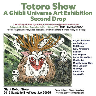 SECOND DROP! TOTORO SHOW 2024: A Ghibli Universe Art Exhibition