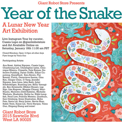 Year of the Snake Exhibition Jan 18th, 2025