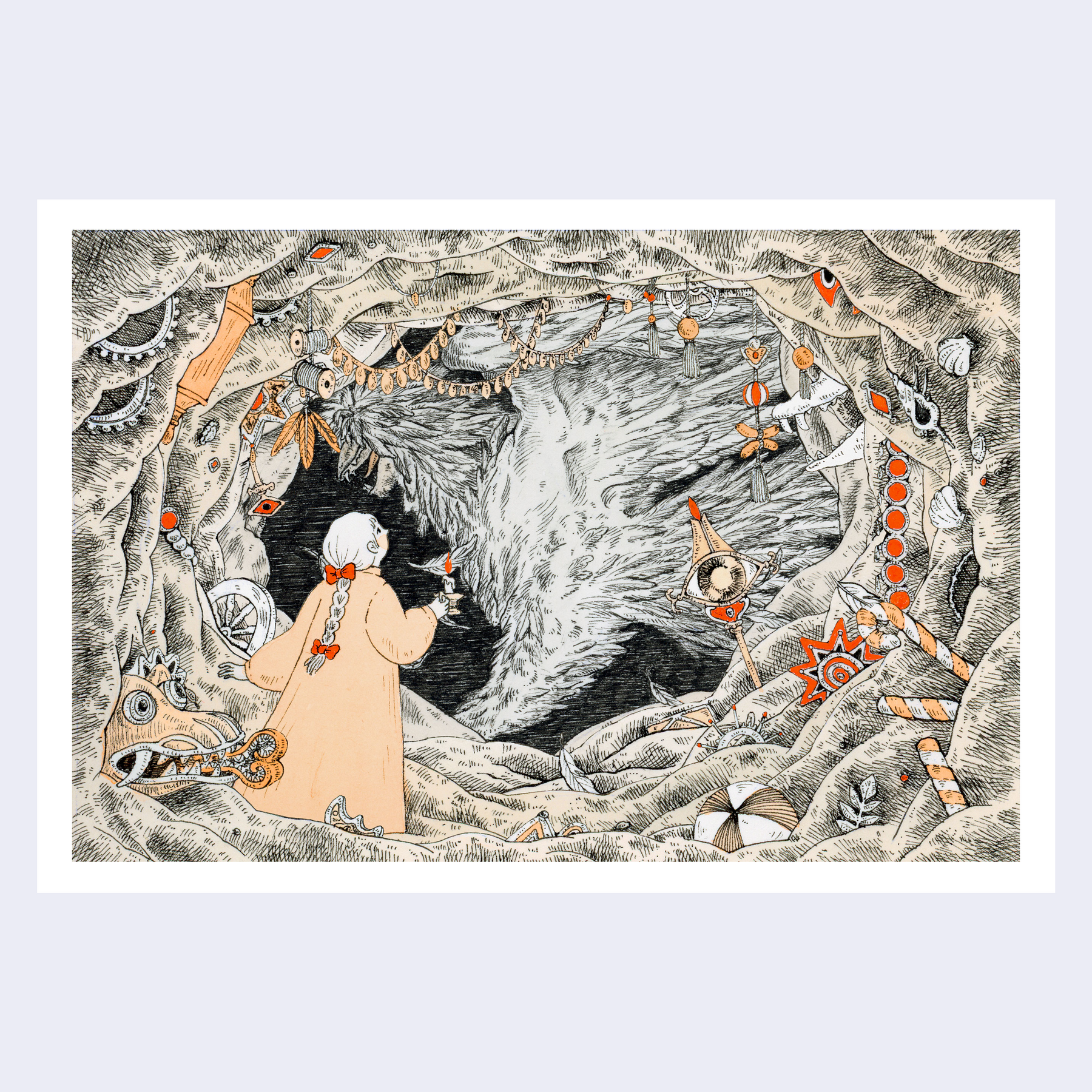 Po Yan Leung - Break The Spell Art Print (Totoro Show 2023) –  GiantRobotStore