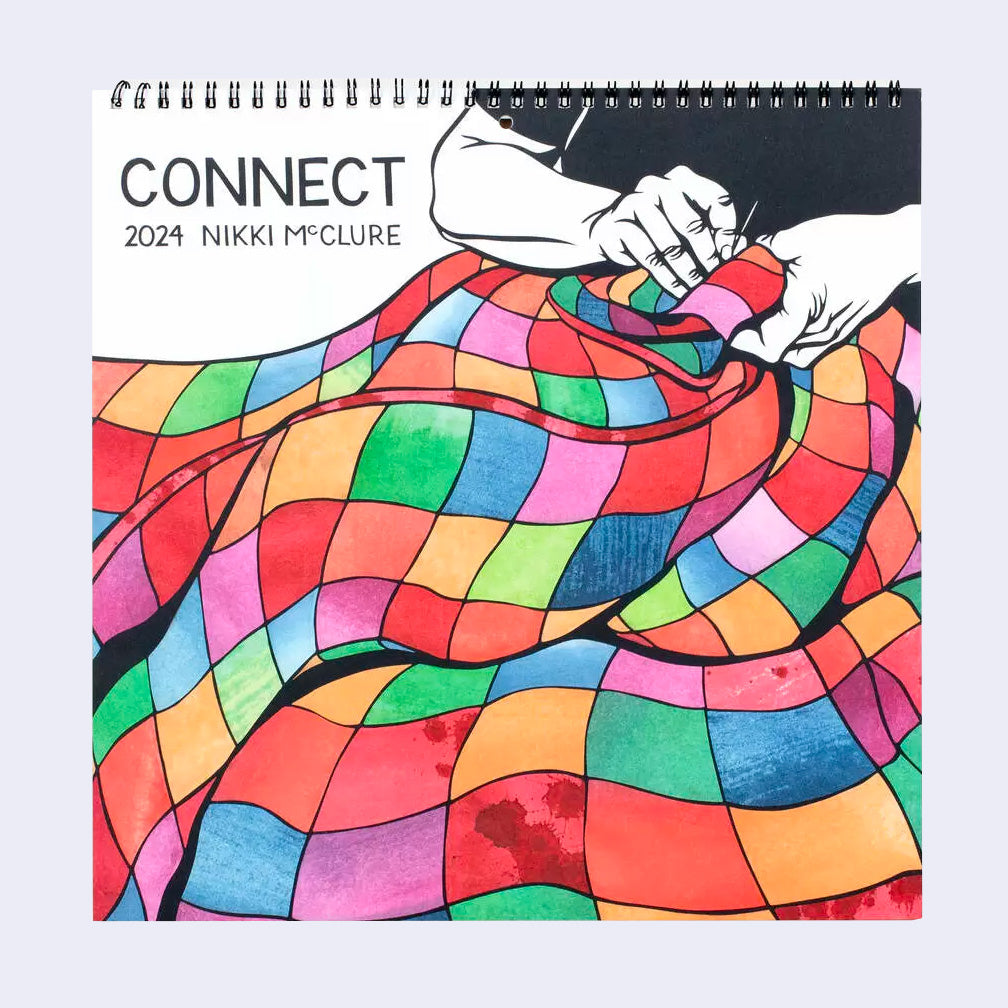 Nikki McClure - Connect: 2024 Wall Calendar – GiantRobotStore