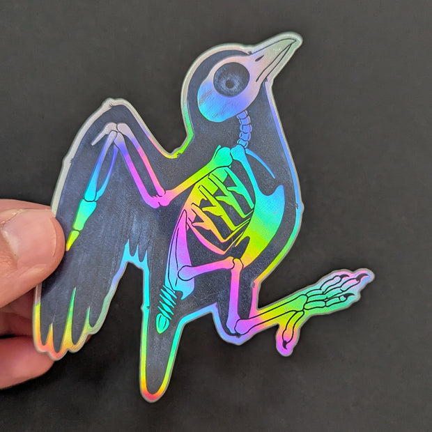 Maggie Chiang - Skeleton Bird Sticker