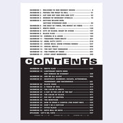 Table of contents, listing 32 different chapters.