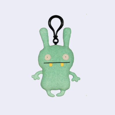 Plush keychain of Moxy from Uglydolls.