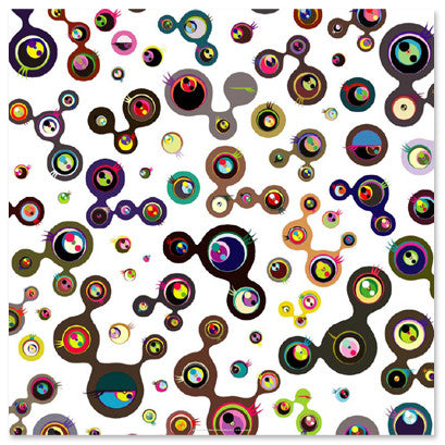 Takashi Murakami - Jellyfish Eyes (White 5) – GiantRobotStore