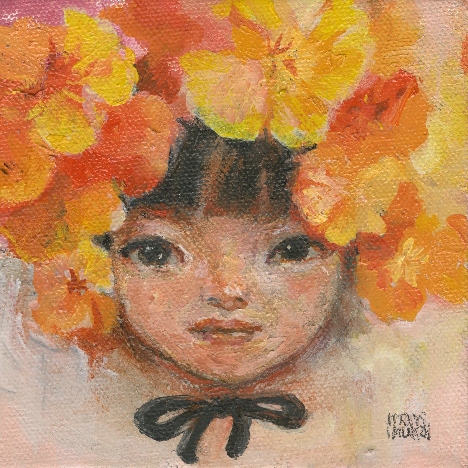 A Sliver of Sunshine, custom floral art cards, art postcards, perfect  gifts