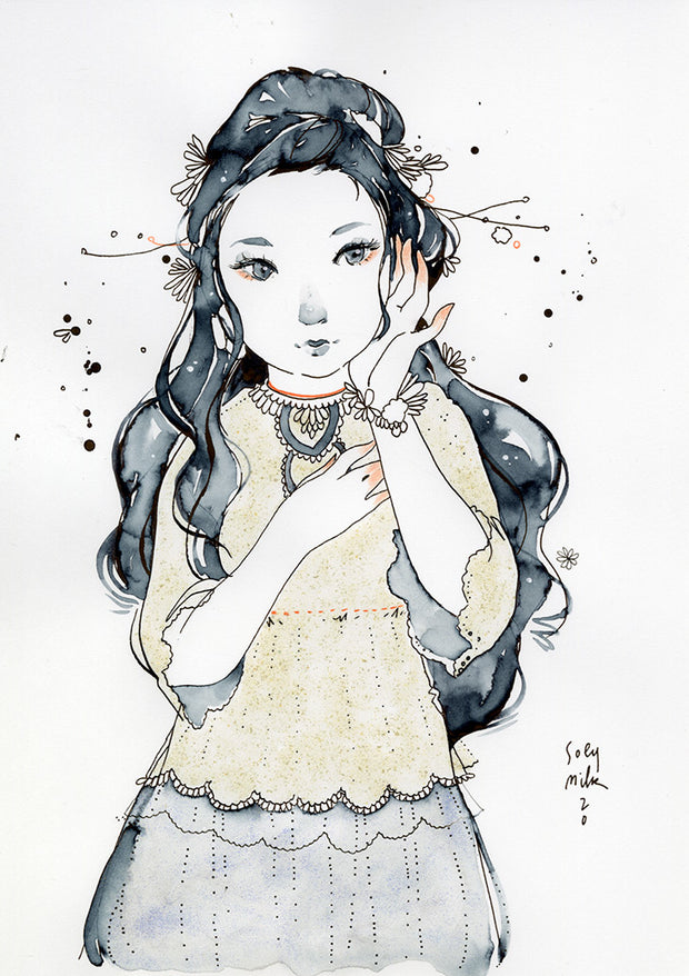 Rakugaki 3 - Soey Milk - #174 - "Ink and Water No. 1"