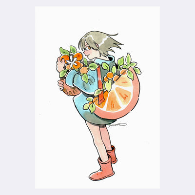 Rakugaki 4 - Parakid - "Orange Starter"