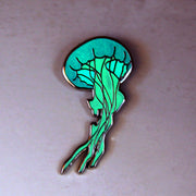 Giant Robot - Jellyfish Enamel Pin (Glow-in-the-Dark)