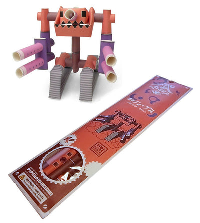 Piperoid - Paper Pipe Robot Figure (Cannon Bull)