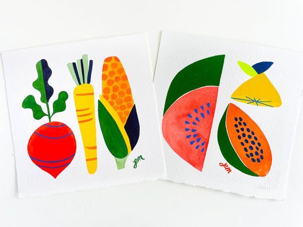 Fruits & Veggies - Priscilla Moreno - "Verano 1"