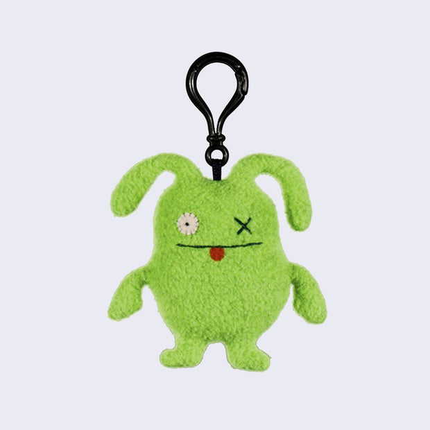 Green keychain of Ox, an Uglydoll.