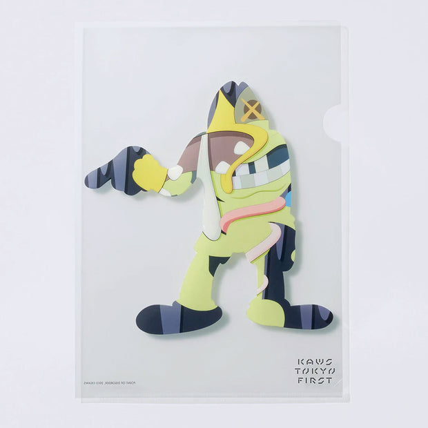 Kaws - "Point of Disorder" Plastic Folder Sleeve