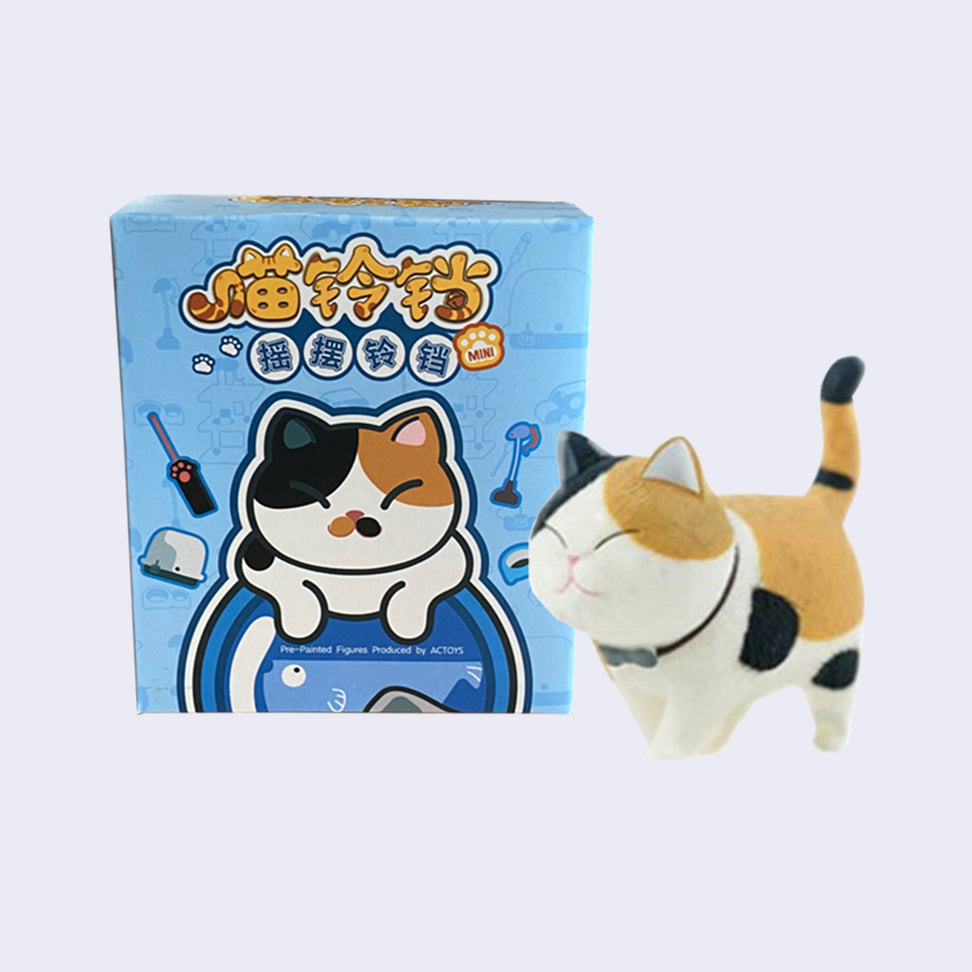 Miao Ling Dang Swing Bell Minifigure Blindbox Cat designer toy