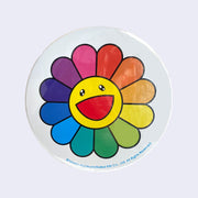 Takashi Murakami - 6" Flower Button