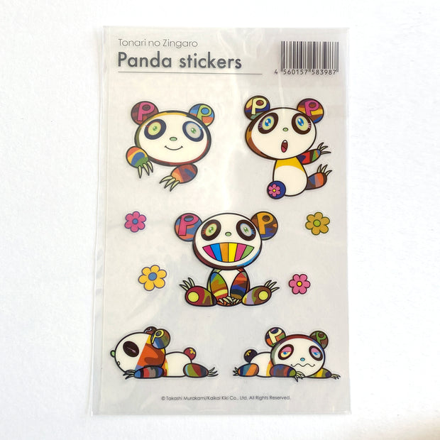 Takashi Murakami - Tonari no Zingaro: Panda Sticker Sheet